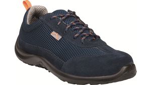 Suede Safety Trainers, 44, Navy Blue
