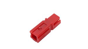 Battery Connector Housing, Genderless, 45A, Red, Poles - 1