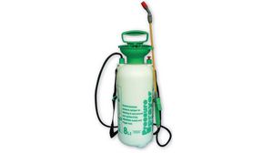 Dispenser Bottle, High Pressure Spray, 8l, Polypropylene (PP), Green / White