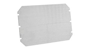 Mounting Plate for CAB and QUICK Enclosures, 270 x 170mm, Galvanised Steel
