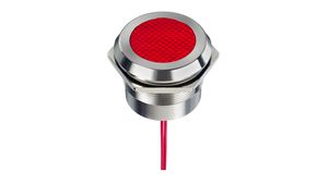 LED Indicator Q30 SeriesWire Lead Fixed Red AC / DC 24V