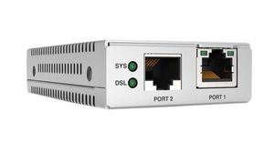 Media Converter, Ethernet - VDSL2, Fibre Ports
