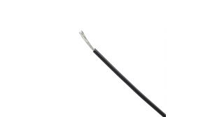 Stranded Wire PTFE 0.09mm² Silver-Plated Copper Black 2842/7 305m