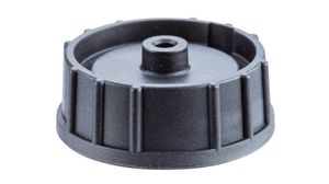 Waterproof Cap with Rubber Lead, ?25.2mm, Ceres Series Connector, Plastic