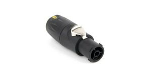 XLR Connector, Socket, Straight, Cable Mount, Poles - 3
