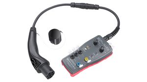 Kit d'adaptateur de test pour stations de charge EV, Plug / Socket, IP54
