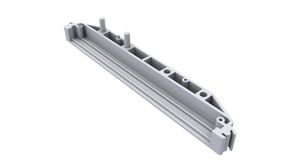 DIN Rail Support End Section, Euro, 11.4x119.5x17.6mm, Grey, Polyamide, IP20