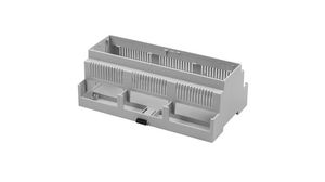 DIN Rail Module Box Size 9 Open Top Vented Both Sides Open CNMB 90x159x58mm Light Grey Polycarbonate IP20