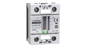 Solid State Relay, 25A, 30V, Screw, GN2