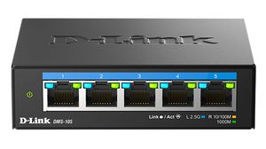 Ethernet-Switch, RJ45-Anschlüsse 5, 2.5Gbps, Unmanaged