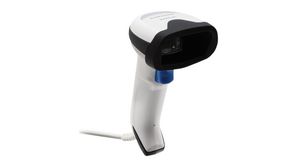 Barcode Scanner, QuickScan 2500, Cable, Handheld, 1D / 2D, White