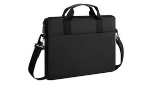 PC-veske, Bag med skulderrem, 16" (40.6 cm), EcoLoop Pro, Svart