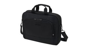 Notebooktáska, Vállpántos táska, 17.3" (43.9 cm), Eco Top Traveller BASE, Fekete