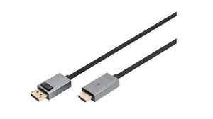 Câble vidéo, Mâle DisplayPort - Fiche HDMI 1.8m