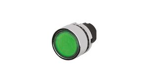 Illuminated Pushbutton Switch Actuator Momentary Function Flat Pushbutton Green IP65 EAO 46 Series