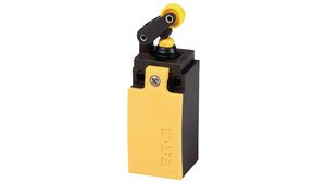 Limit Switch, Roller Lever, Plastic, 1NO / 1NC, Snap Action