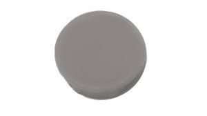 Cap Round 17.5mm Light Grey Polyamide Classic Collet Knobs