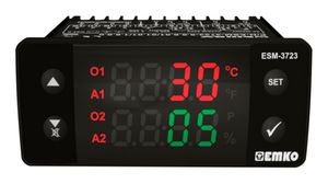Régulateur de température, PID / Marche / Arrêt, PTC, PTC1000, 30V, Relais