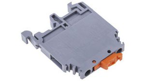 SNA Series Grey/Orange Disconnect Terminal Block, 4mm², Single-Level, Screw Termination