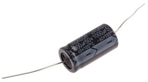 1000uF Aluminium Electrolytic Capacitor 50V dc, Axial, Through Hole