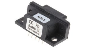 Male DB9 Format Converter Module DB9-USB-M