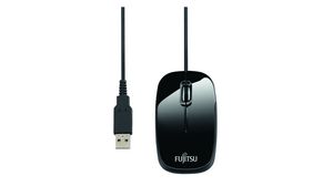 Wired Mouse M420 1000dpi Optical Ambidextrous Black