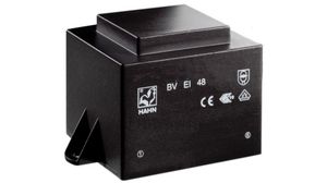 Transformer til printkort., 230 VAC, 2x 9 VAC, 556mA, 10VA