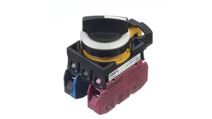 Selector Switch, Poles = 1, Positions = 2, 90°, Flush Mount