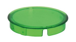 Switch Lens, Round, Green, 22mm, IDEC CW Series