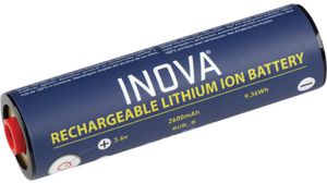 Battery for LED Torches, 3.6V, 2.6Ah INOVA T4R