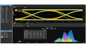Software pro analýzu křivek pro osciloskopy řady Infiniium, uzel-locked, jitter / vertikální a fázový šum