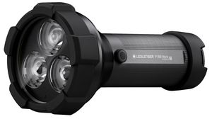 Torch, LED, Rechargeable, 2600lm, 420m, IP54, Black