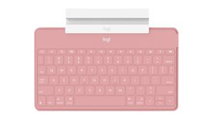 Keyboard with iPhone Stand, Keys-To-Go, CH Zwitserland, QWERTZ, USB, Bluetooth / Draadloos