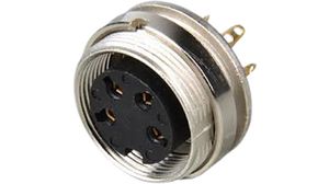 Appliance Socket KGV 4-pin, 5A, 250V, 4 Poles, Socket