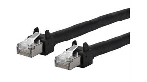 Patch Cable, RJ45 Plug - RJ45 Plug, CAT5e, S/UTP, 5m, Black