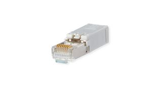 Modular Connector, RJ45, CAT6, 8 Positions, 8 Contacts