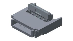 FFC / FPC Connector, Poles - 4, 50V, 500mA, Right Angle