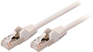 Patch Cable, RJ45 Plug - RJ45 Plug, CAT5e, SF/UTP, 1.5m, Grey