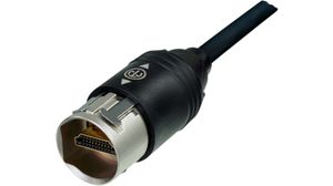 HDMI-kabelsett, HDMI, Plugg, Antall kontakter - 1