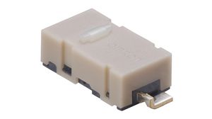 Micro Switch D2LS, 1mA, 1NO, 1.2N, Button