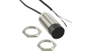 Inductive Sensor PNP, Make Contact (NO) 100Hz 30V 10mA 20mm IP67 Cable, 2 m E2B