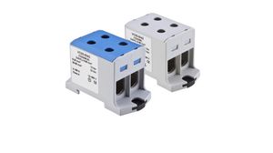 Insulated Universal Connector, Screw, 2 Poles, 1kV, 320A, 25 ... 150mm², Grey