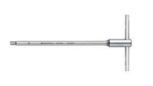 Hex Screwdriver with Sliding T-Handle, 6 mm, 215mm