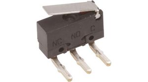 Micro Switch AV4, 100mA, 1CO, 0.98N, Hinge Lever