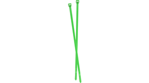 Cable Tie 99 x 2.5mm, Polyamide 6.6, 80N, Green, Pack of 100 pieces