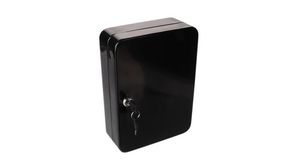 Key Cabinet, 48x Hooks, 80x180x180mm, Black
