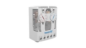 Twin Thermostat AC 0 ... 60°C 1 NC / 1 NO