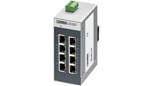 Industrieller Ethernet-Switch, RJ45-Anschlüsse 8, 100Mbps, Unmanaged