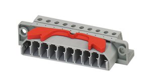 Pluggable Terminal Block, Straight, 7.62mm Pitch, 10 Poles