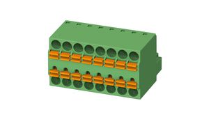 Pluggable Terminal Block, Straight, 3.5mm Pitch, 10 Poles